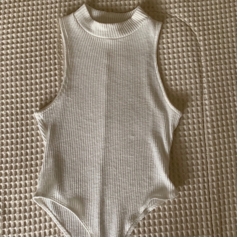 Forever 21 White Bodysuit